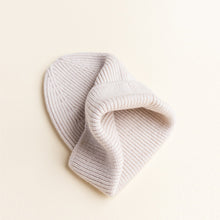 Hvid Knitted Beanie Fonzie - Off White