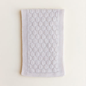 Hvid Knitted Scarf Fiona - Off White
