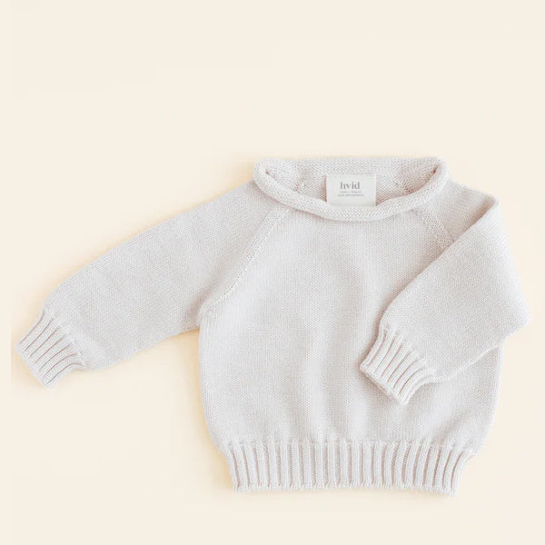 Hvid Sweater Georgette - Off White