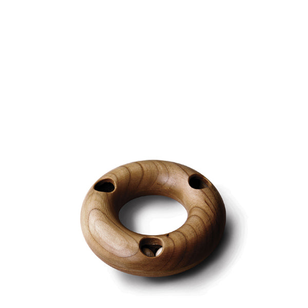 Hohenfried Wooden Rattle - Three Hole Ring