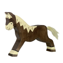 Holztiger Horse Running - Dark Brown