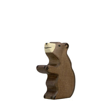 Holztiger Brown Bear Small - Sitting