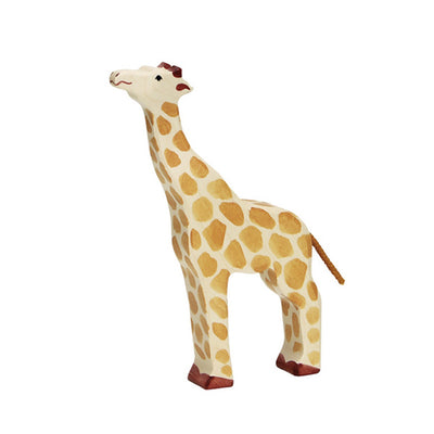 Holztiger Wooden Giraffe – Head Raised