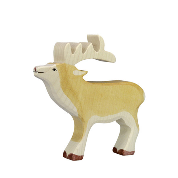 Holztiger Stag