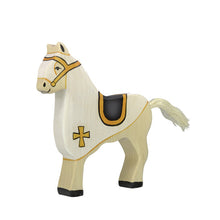Holztiger Tournament Horse - White