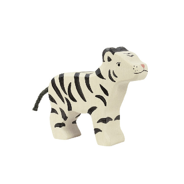 Holztiger Wooden White Tiger – Small