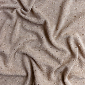 Hvid Blanket Bibi – Sand