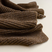 Hvid Blanket Blanka - Walnut