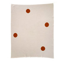 Hvid Blanket Edie – Off White/Rust