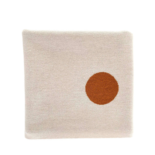 Hvid Blanket Edie – Off White/Rust