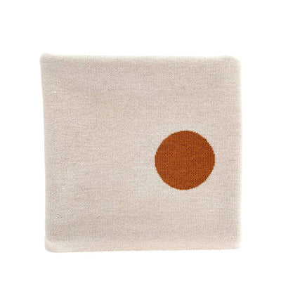 Hvid Blanket Edie – Off White/Rust