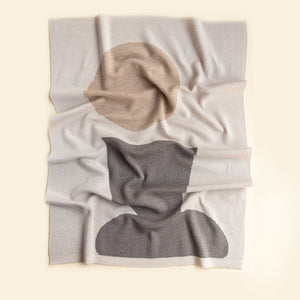 Hvid Blanket  Folie - Otter / Sand