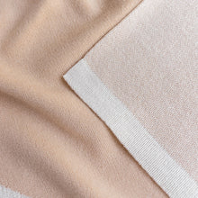 Hvid Blanket  Folie - Rust / Apricot