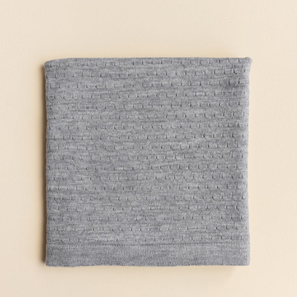 Hvid Blanket Frankie - Grey Melange