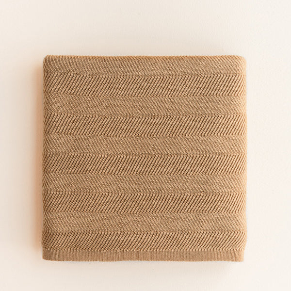 Hvid Blanket Freddie – Ochre