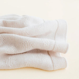 Hvid Blanket Gloria - Off White