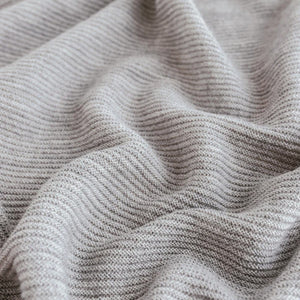 Hvid Blanket Gust - Grey Melange