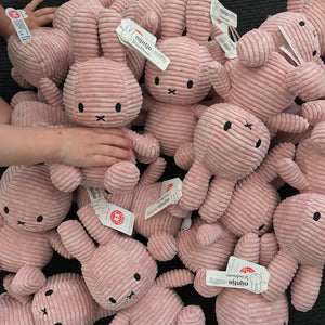 Miffy Corduroy Soft Toy – Pink
