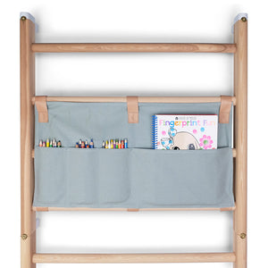 KAOS Endeløs Canvas Organizer for Wall Bar – Dusty Aqua