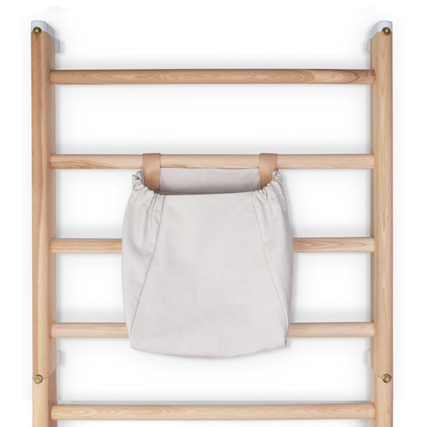 KAOS Endeløs Canvas Storage Bag for Wall Bar – Light Grey