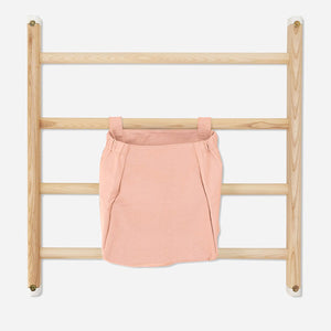 KAOS Endeløs Canvas Storage Bag for Wall Bar – Peachy Pink