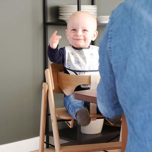 KAOS Klapp Foldable High Chair - Oak