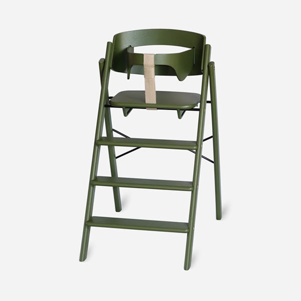 KAOS Klapp Foldable High Chair - Olive Green