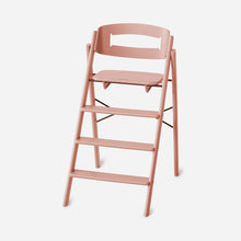 KAOS Klapp Foldable High Chair - Pale Coral