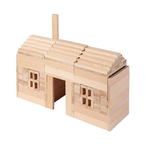 Kapla 280 Piece Wooden Building Set - Art Book RED