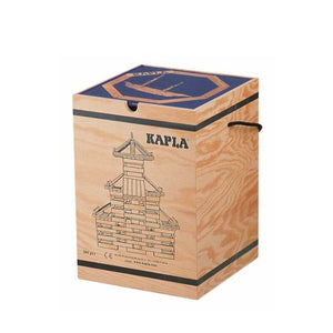 Kapla 280 Piece Wooden Building Set - Art Book BLUE