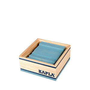 Kapla 40 Piece Wooden Building Set – Light Blue