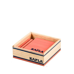 Kapla 40 Piece Wooden Building Set – Pink