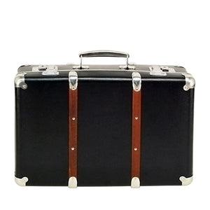 Kazeto Riveted Suitcase - Black