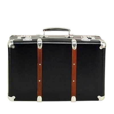 Kazeto Riveted Suitcase - Black