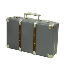 Kazeto Riveted Suitcase - Dark Grey