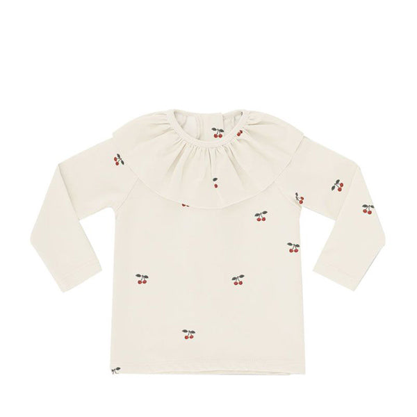 Konges Sløjd Soleil Girls UV L/S Tee - Cherry