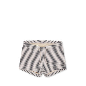 Konges Sløjd Soleil Uni Swim Shorts - Striped Navy/Nature