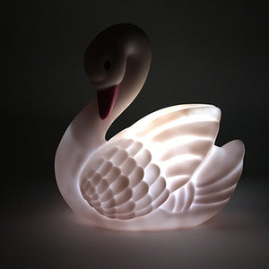 Lapin & Me Swan Night Light – Arctic White