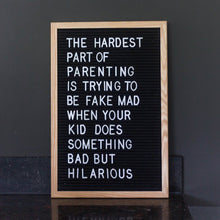 LEDR Letter Board 30×45 – Black