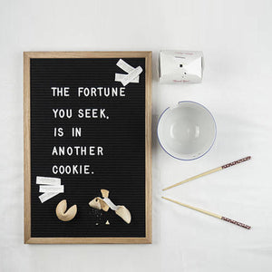 LEDR Letter Board 30×45 – Black