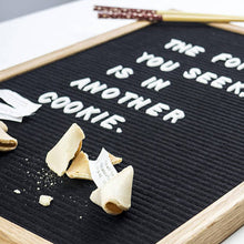 LEDR Letter Board 30×45 – Black