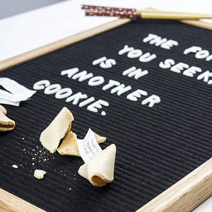 LEDR Letter Board 30×45 – Black
