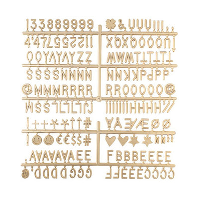 LEDR Letterset for Letter Board – Gold