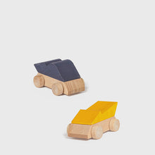 Lubulona Wooden Toy Supercars Pack 2 - Lightning & Thunder