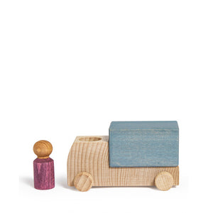 Lubulona Wooden Toy Truck - Grey