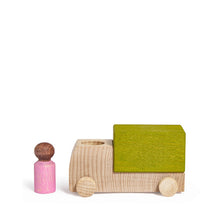 Lubulona Wooden Toy Truck - Lime