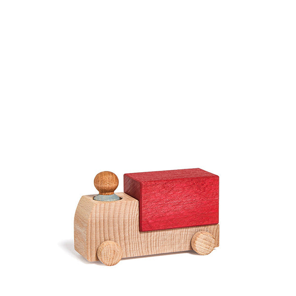 Lubulona Wooden Toy Truck - Red