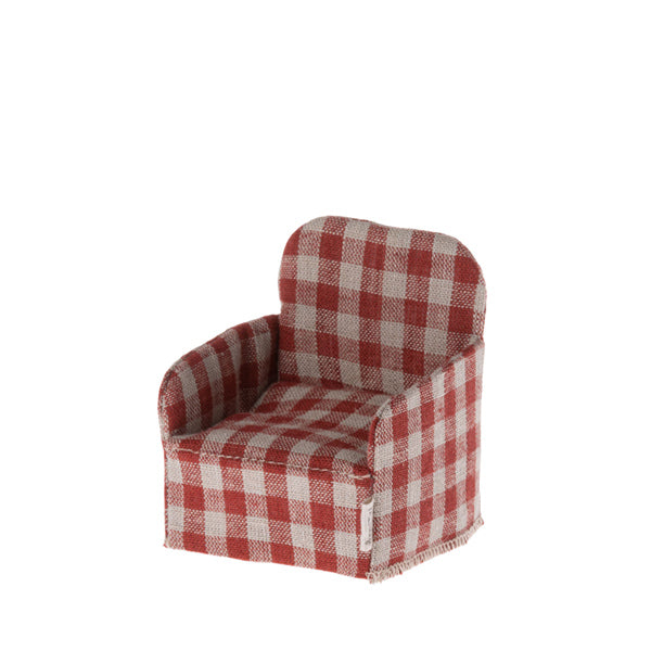Maileg Chair Red - Mouse