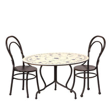 Maileg Dining Table Set with 2 Chairs