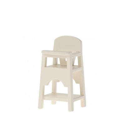 Maileg High Chair, Mouse - Off White